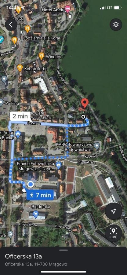 Apartament Czos Mrągowo Εξωτερικό φωτογραφία