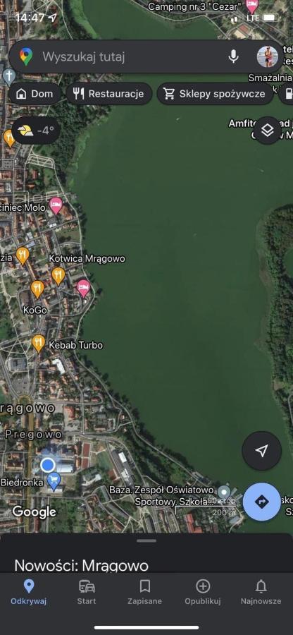 Apartament Czos Mrągowo Εξωτερικό φωτογραφία
